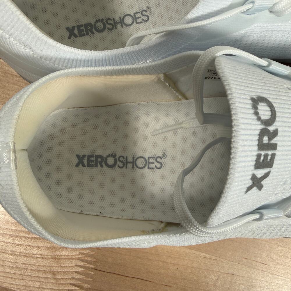 Xero Shoes Nexus Knit Barefoot Sneakers White Minimalist Running US 10.5 - Picture 8 of 12